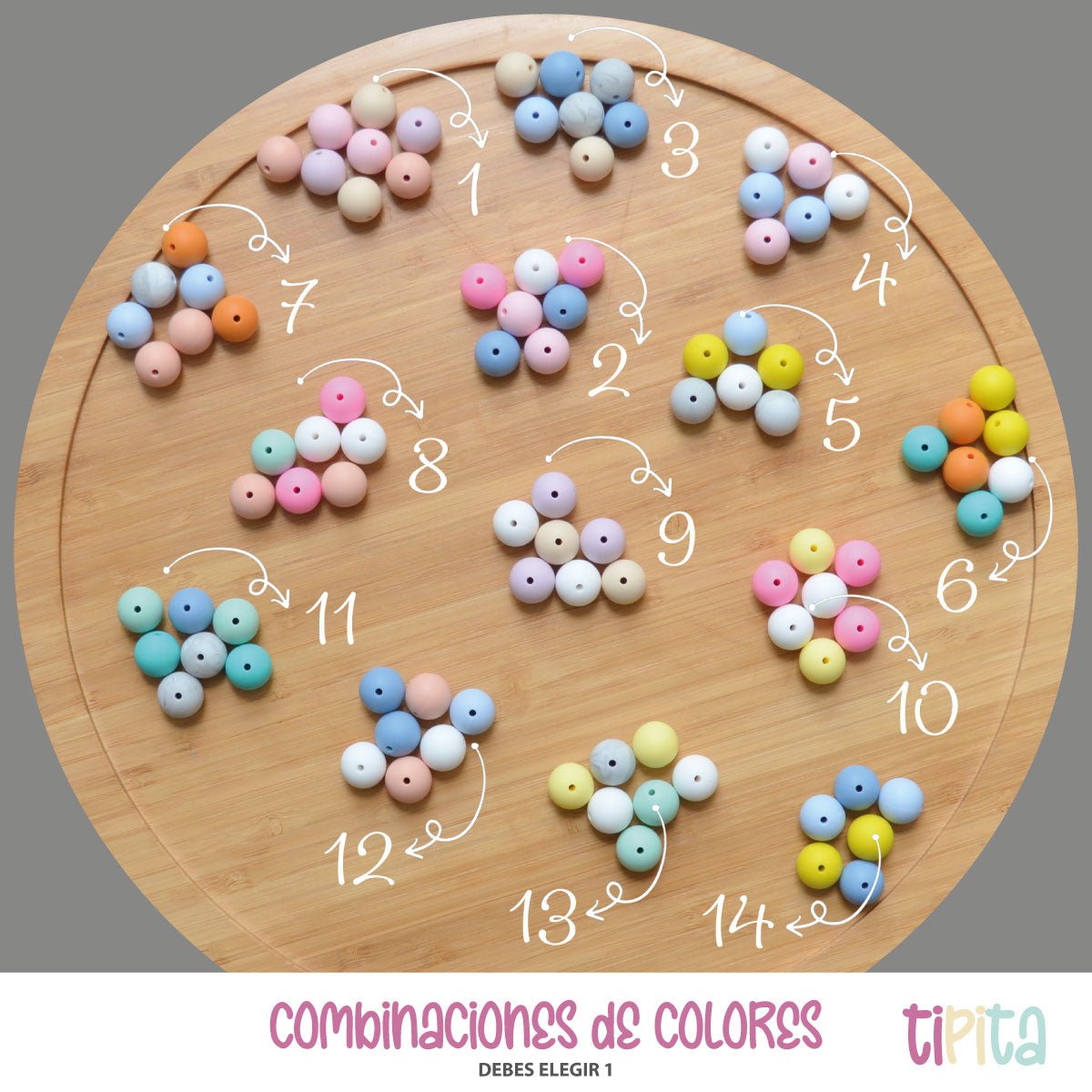 Sujetador con mordedera