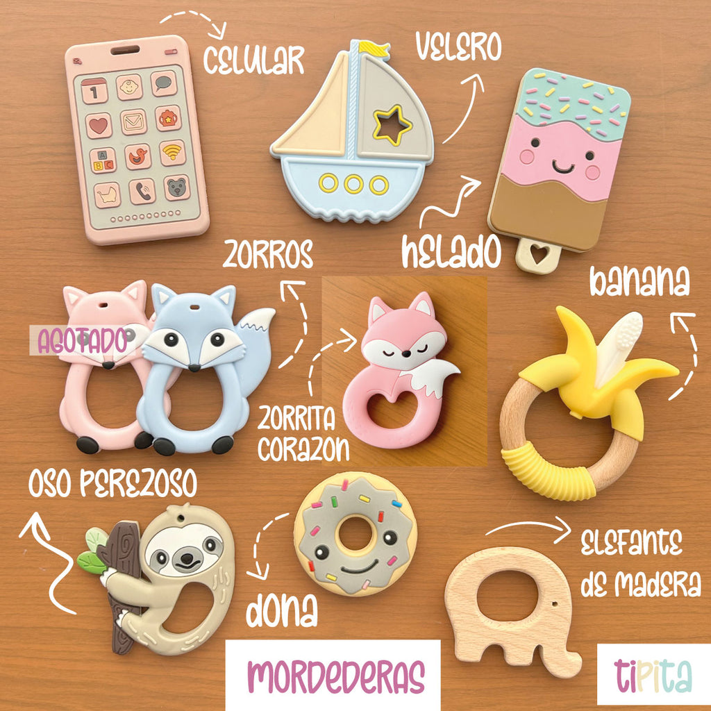 Sujetador con mordedera