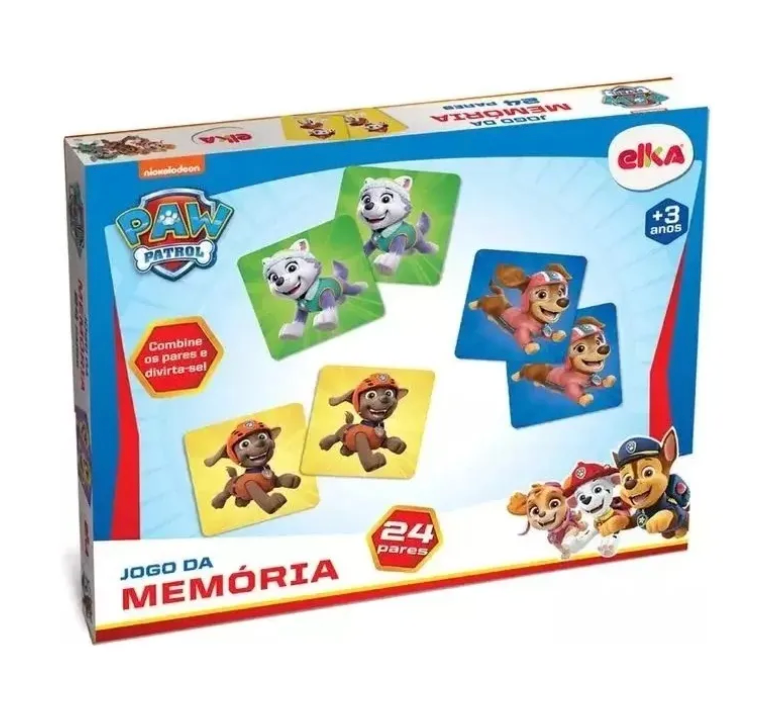 JUEGO MEMORIA PAW PATROL