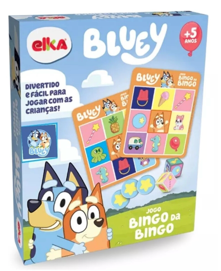 JUEGO DE BINGO BLUEY