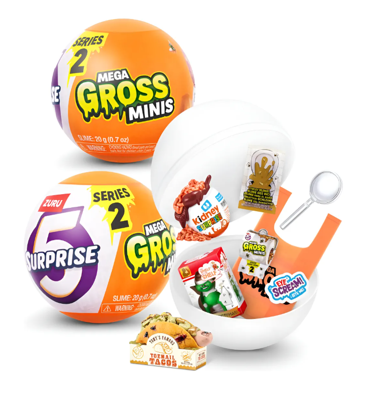 CÁPSULA SORPRESA MINI BRANDS MEGA GROSS