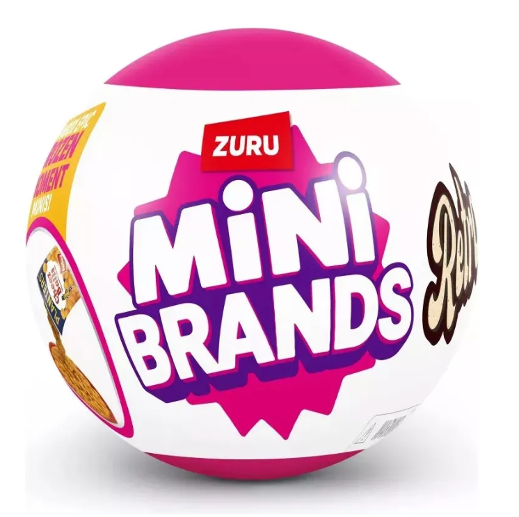 CÁPSULA SORPRESA MINI BRANDS RETRO