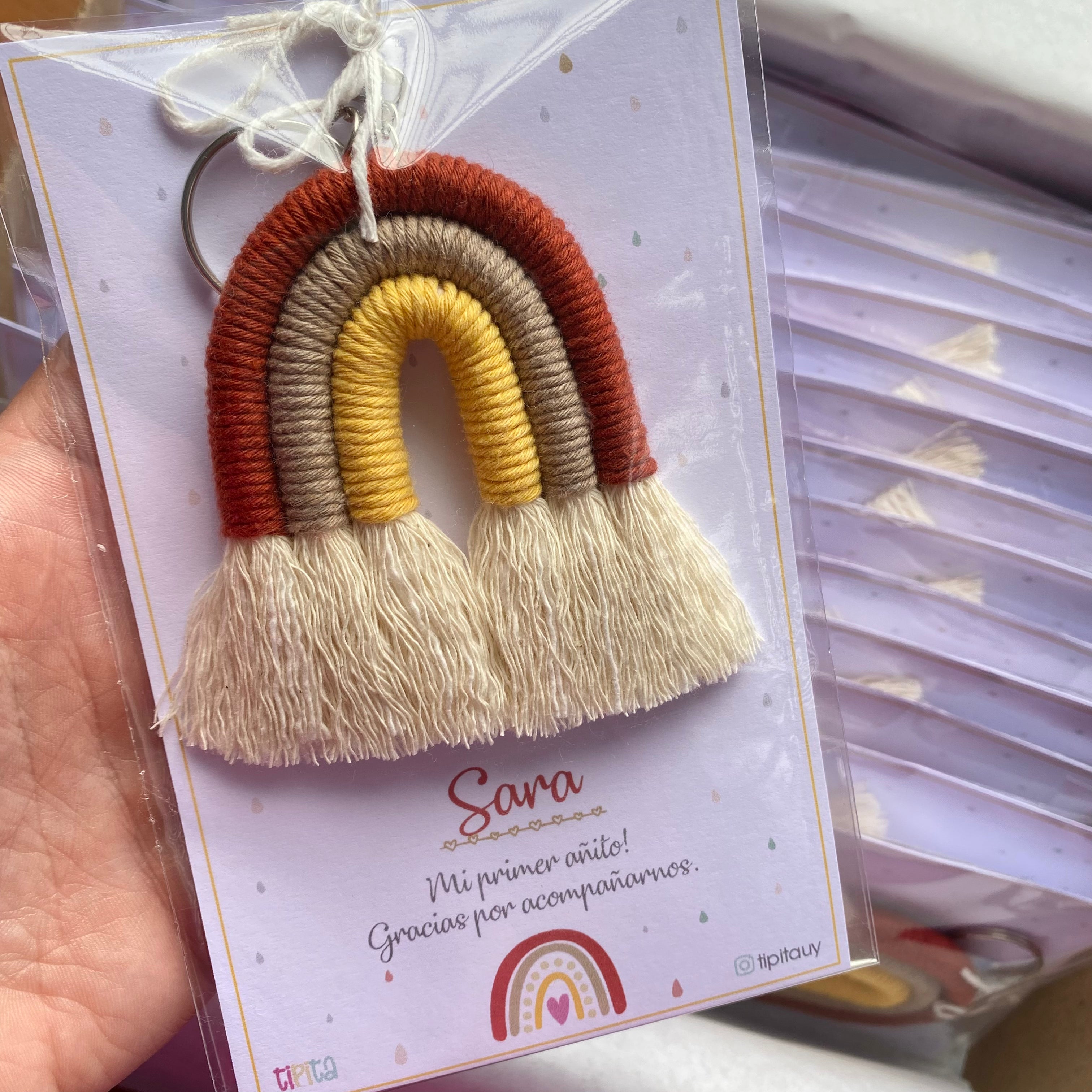 Souvenir ARCOÍRIS llavero