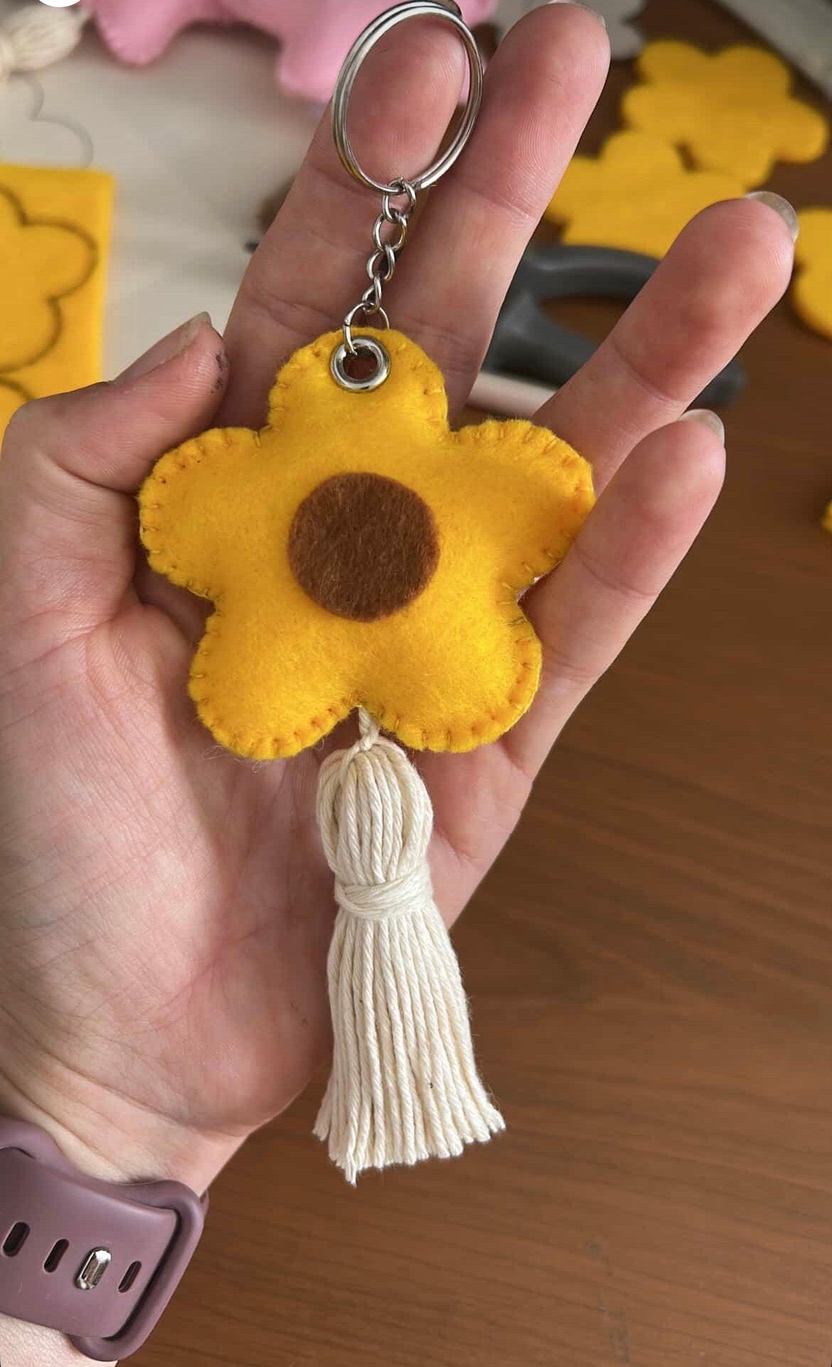 Souvenir FLOR fieltro