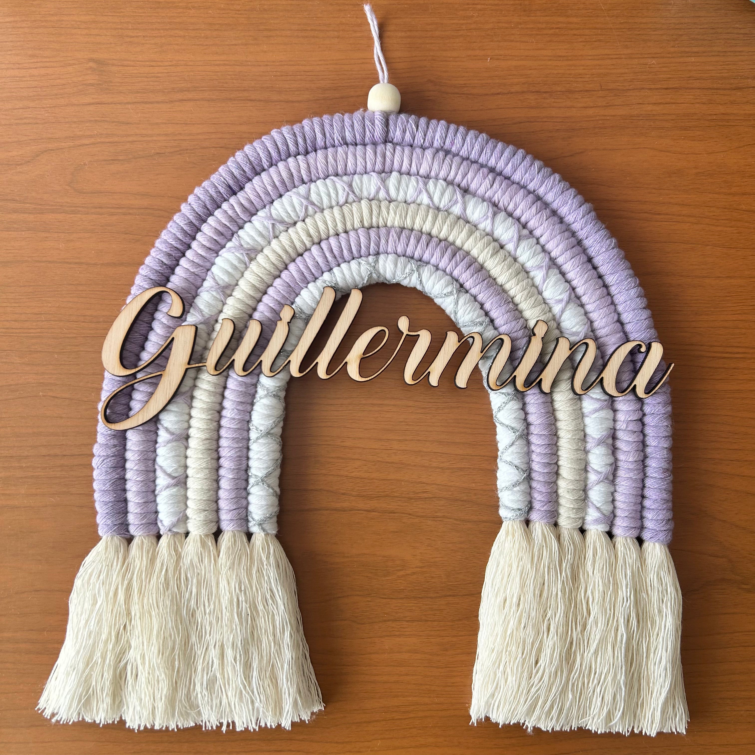 Letrero Macrame