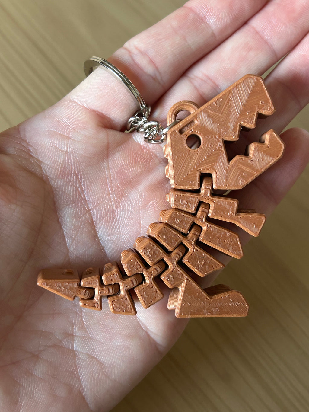 Llaverito Dinosaurio Articulado 3D – Souvenir Personalizado