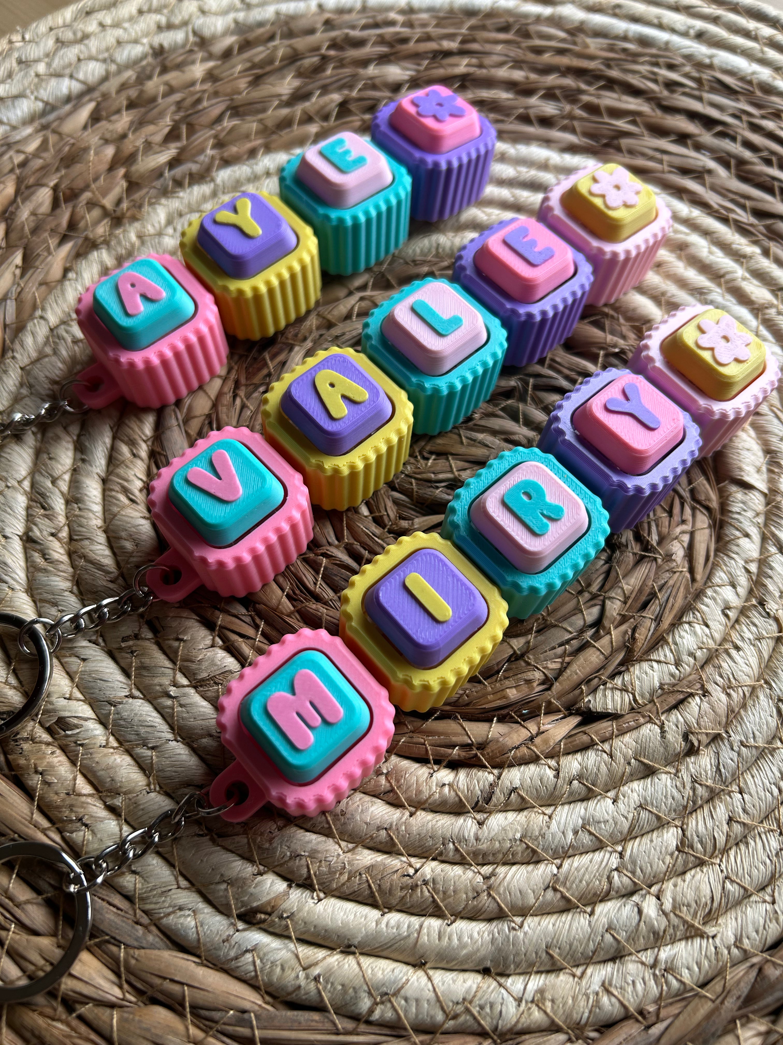 Llaveros articulados clickers personalizados