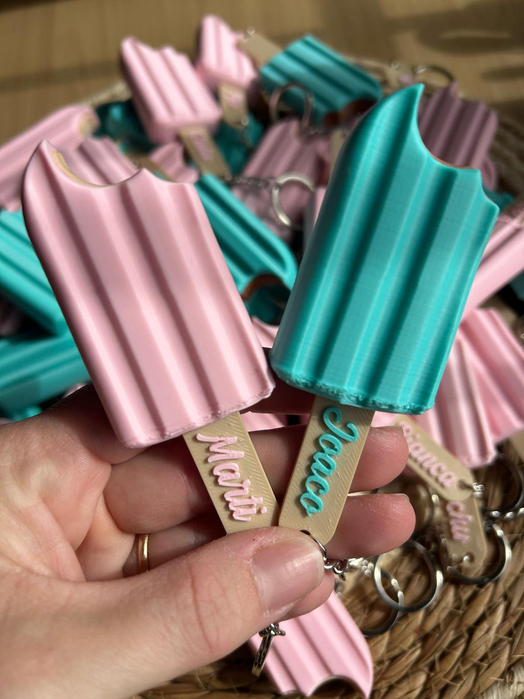 Llavero Helado personalizado x 10