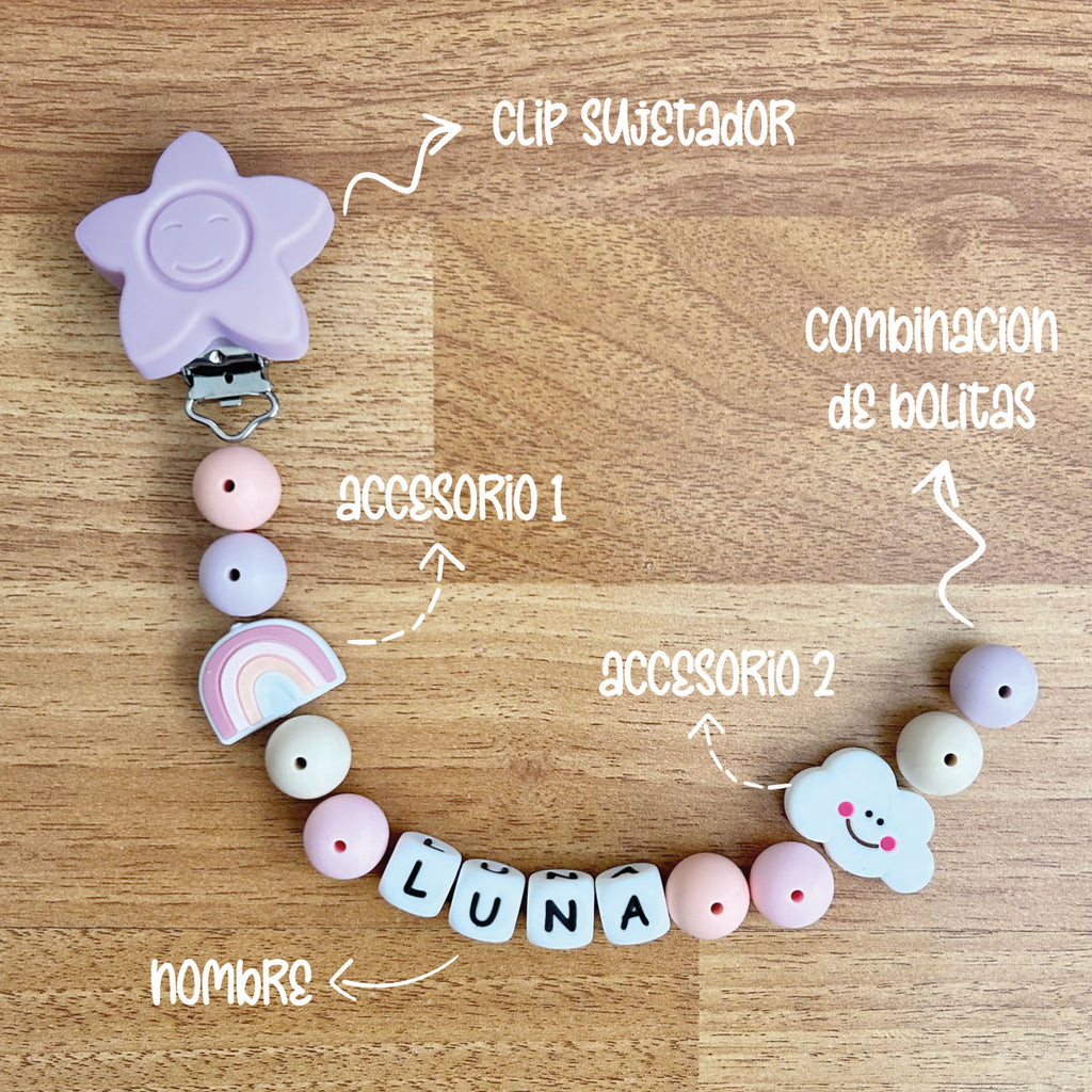 Sujetador para chupete